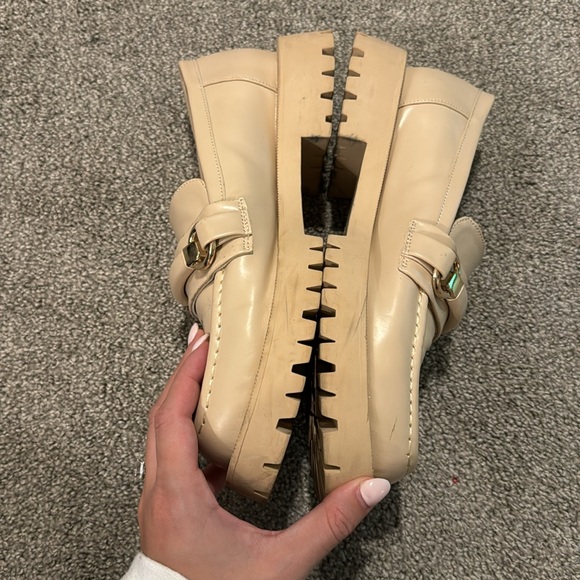 Zara Platform Loafer Tan - Picture 5 of 8